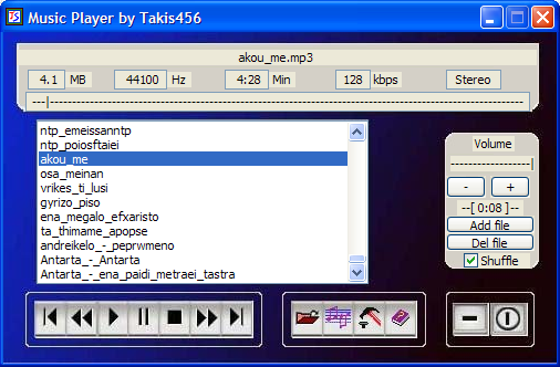 Music player step 6